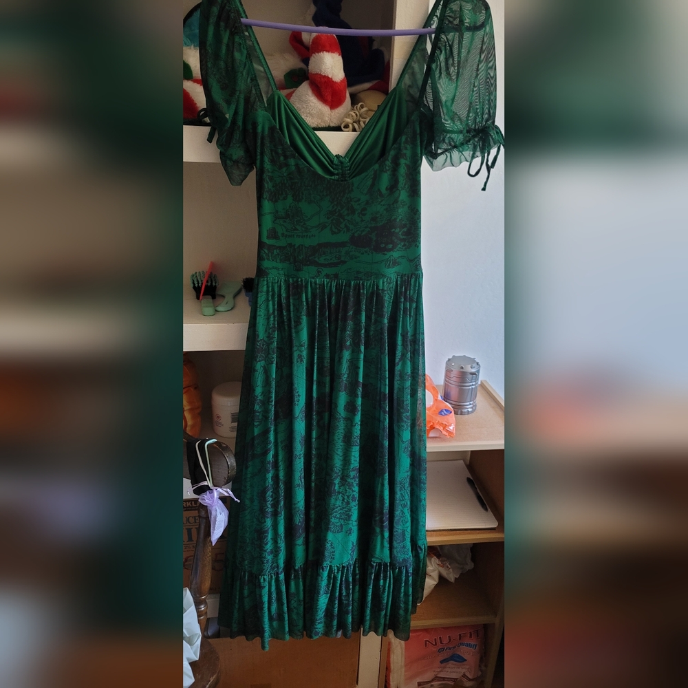 Blackmilk Legend of zelda OTT map teacup dress